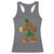 St Patricks Day Bigfoot Racerback Tank Top Sasquatch Beer Funny Party Shamrock