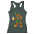 St Patricks Day Bigfoot Racerback Tank Top Sasquatch Beer Funny Party Shamrock