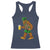 St Patricks Day Bigfoot Racerback Tank Top Sasquatch Beer Funny Party Shamrock