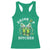 Drink Up Bitches Funny St Patricks Day Racerback Tank Top Irish Beer Lovers