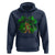St Patricks Day Lucky Shamrock Bigfoot Hoodie Funny Sasquatch Irish