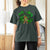 St Patricks Day Lucky Shamrock Bigfoot T Shirt For Women Funny Sasquatch Irish