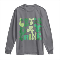 St. Patrick's Day Irish Pub Long Sleeve Shirt Let's Day Drink