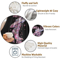 Boots and Bling Its A Cowgirl Thing Throw Blanket