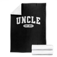 Promoted To Uncle Est 2026 Throw Blanket New Uncle Gift