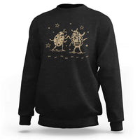 Dancing Lady Bugs Happy Little Insects Nature Lovers Sweatshirt