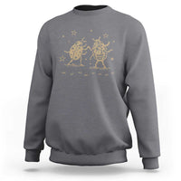 Dancing Lady Bugs Happy Little Insects Nature Lovers Sweatshirt