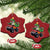 Dinosaur Monster Truck Christmas Ornament - Wonder Print Shop