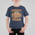 Thanksgiving Kids T Shirt For Kid Coolest Turkey At The Table Boys Toddler Youth - Wonder Print Shop