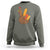 Thanksgiving Sweatshirt Peace Sign Turkey Hand Cool Thanksgiving Hippie - Wonder Print Shop