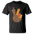 Thanksgiving T Shirt Peace Sign Turkey Hand Cool Thanksgiving Hippie - Wonder Print Shop