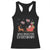 Christmas Moo Deng Racerback Tank Top Moo-deng For Everybody Funny Xmas Santa