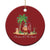 Hawaii Christmas Ornament Christmas On The Beach Holiday Xmas Palm Tree - Wonder Print Shop