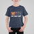 Funny Thanksgiving T Shirt For Kid WTF Wine Turkey Family - Wonder Print Shop