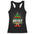 Too Hot Ugly Christmas Sweaters Racerback Tank Top Funny Xmas Elf