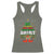 Too Hot Ugly Christmas Sweaters Racerback Tank Top Funny Xmas Elf