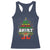 Too Hot Ugly Christmas Sweaters Racerback Tank Top Funny Xmas Elf