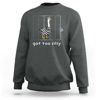 Silly Goose Sweatshirt Got Too Silly