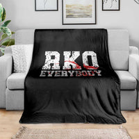 RKO Everybody Blood Throw Blanket