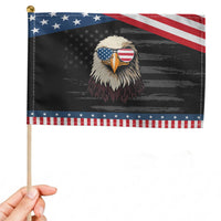 American Flag Eagle Patriotic Handheld Flag 4th of July