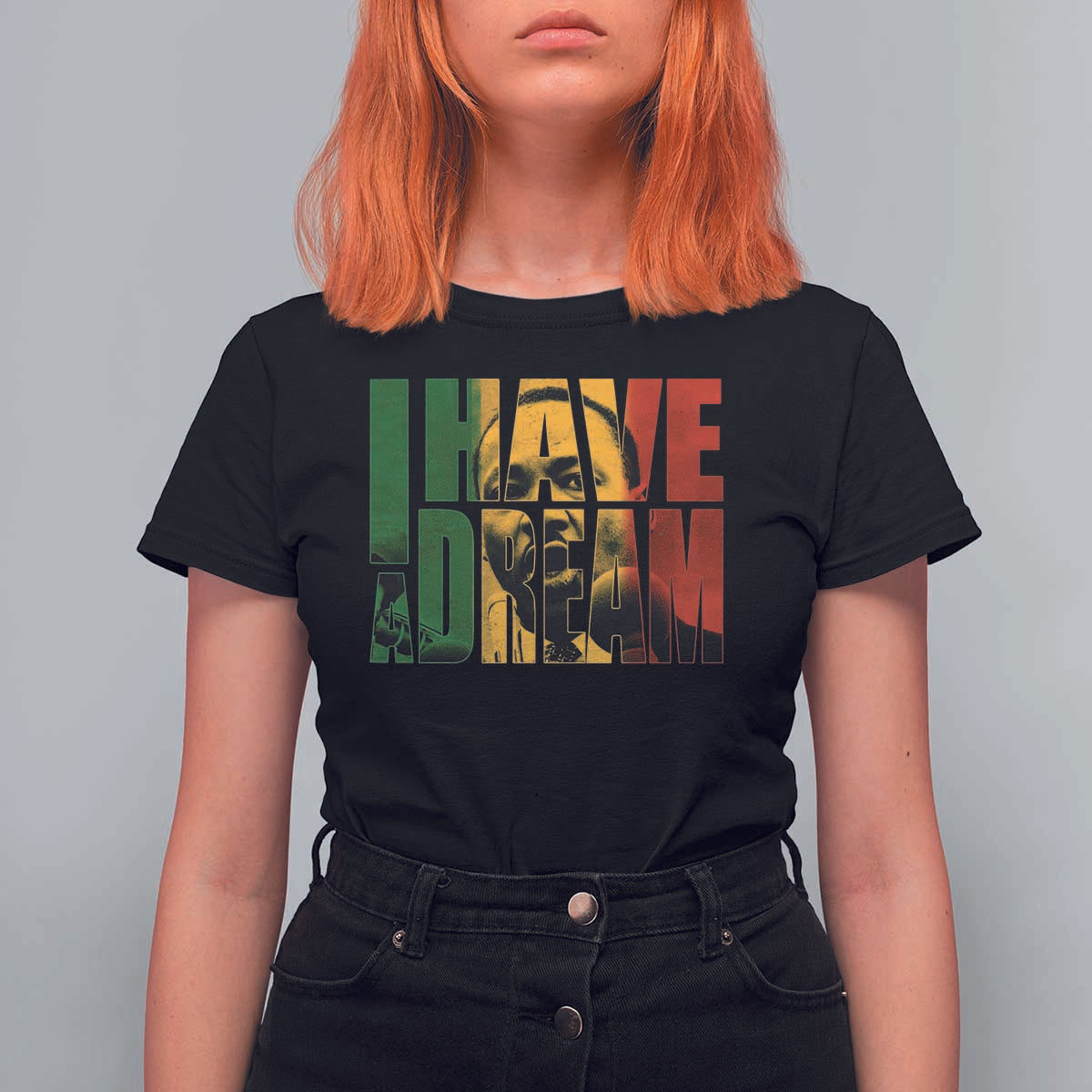 Martin Luther King T Shirt For Women Black History Month MLK I Have A Dream