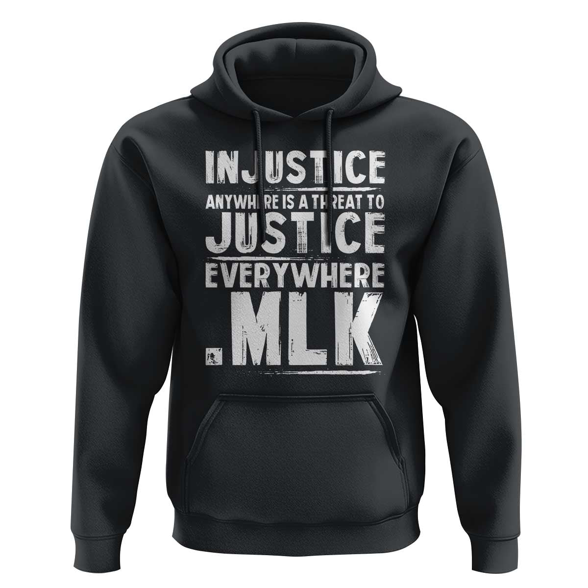 Martin Luther King Jr. Hoodie Inspirational Quote MLK Day Black History Month