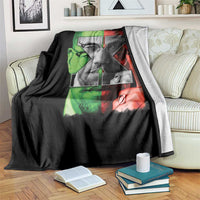 Malcolm X Throw Blanket Black History Month - Wonder Print Shop