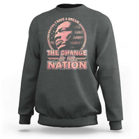 Martin Luther King Sweatshirt Retro Black History Month Civil Rights - Wonder Print Shop