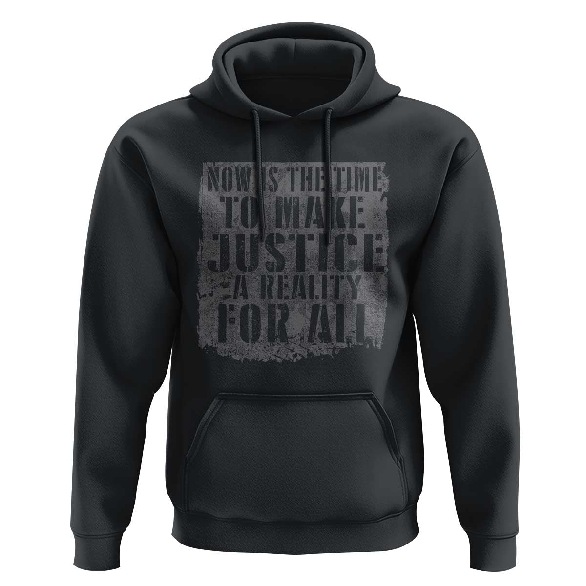 Martin Luther King Jr. Day Hoodie MLK Now Is The Time To Make Justice A Reality For All