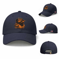 Retro Baltimore Baseball Cap City Pride Oriole With Sunglasses