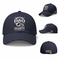 Being A Dad Is An Honor Being A Grandpa is Priceless Baseball Cap
