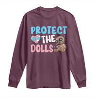 Protect The Dolls Long Sleeve Shirt Transgender Trans Pride