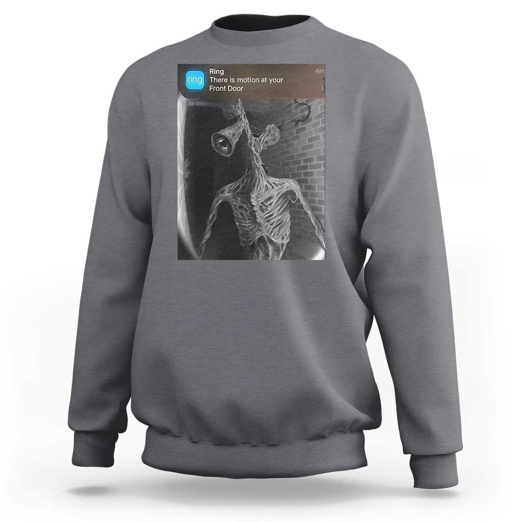 Funny Siren Head Sweatshirt Ring with Motion Meme - Wonder Print Shop