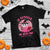 Breast Cancer Awareness T Shirt I'm A Survivor In October We Wear Pink Ghost Halloween Pink Ribbon Pumpkin - Wonder Print Shop