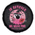 Breast Cancer Awareness Spare Tire Cover I'm A Survivor In October We Wear Pink Ghost Halloween Pink Ribbon Pumpkin