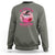 Breast Cancer Awareness Sweatshirt I'm A Survivor In October We Wear Pink Ghost Halloween Pink Ribbon Pumpkin - Wonder Print Shop