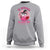 Breast Cancer Awareness Sweatshirt I'm A Survivor In October We Wear Pink Ghost Halloween Pink Ribbon Pumpkin - Wonder Print Shop