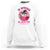 Breast Cancer Awareness Sweatshirt I'm A Survivor In October We Wear Pink Ghost Halloween Pink Ribbon Pumpkin - Wonder Print Shop