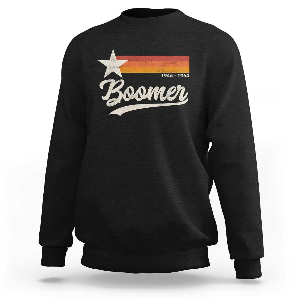 Boomers Generation Sweatshirt Vintage Retro Gift - Wonder Print Shop