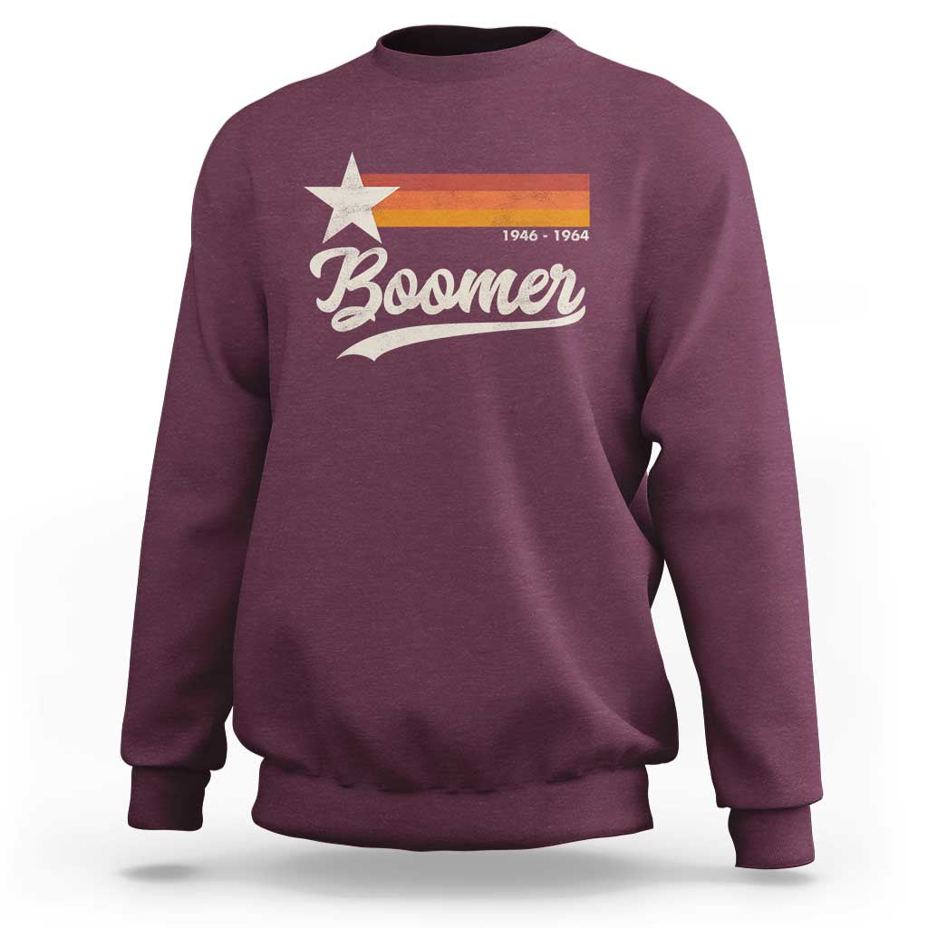 Boomers Generation Sweatshirt Vintage Retro Gift - Wonder Print Shop