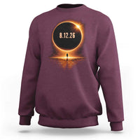 Total Solar Eclipse 2026 Sweatshirt August 12th Totality Gift