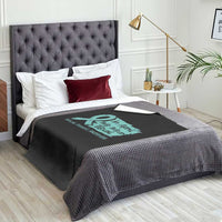 Sexual Assault Awareness Throw Blanket In April We Wear Teal