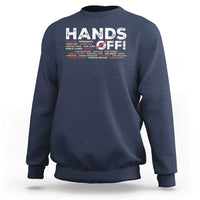 Hands Off Sweatshirt Social Security And Medicare Protest