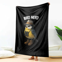 Bird Nerd Throw Blanket Funny Birding Bird Lover Watcher Twitcher - Wonder Print Shop