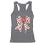 Coquette Valentine's Day Racerback Tank Top Heart Bow