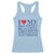 I Love My Hot Girlfriend Racerback Tank Top Funny Gift for Him Boyfriend Valentine