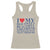 I Love My Hot Girlfriend Racerback Tank Top Funny Gift for Him Boyfriend Valentine