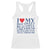 I Love My Hot Girlfriend Racerback Tank Top Funny Gift for Him Boyfriend Valentine