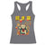 Maneki Neko Racerback Tank Top Kawaii Japanese Lucky Cat Waving