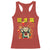 Maneki Neko Racerback Tank Top Kawaii Japanese Lucky Cat Waving